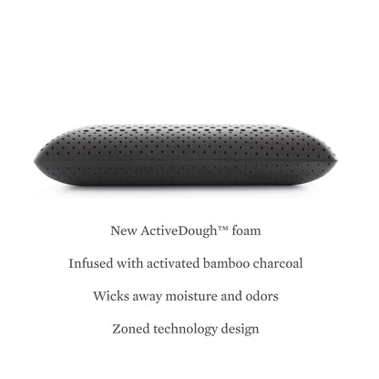 Charcoal Malouf Pillow